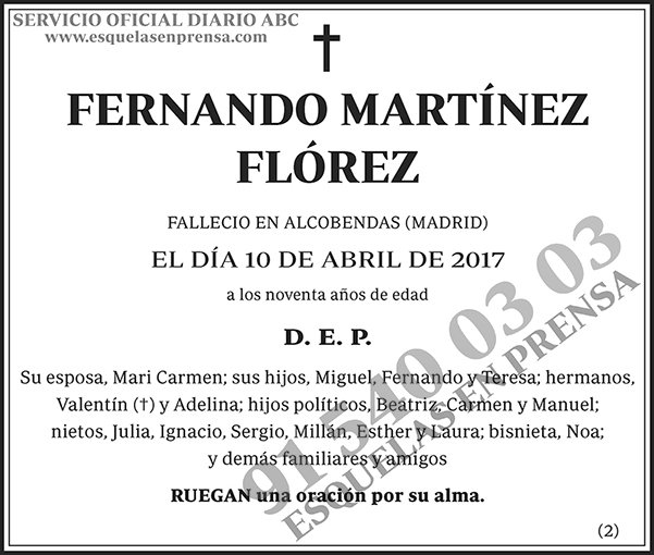 Fernando Martínez Flórez